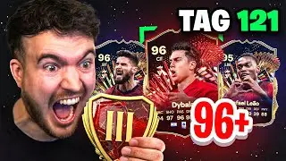 96+ PACKLUCK in Red Picks & 3er TOTS PACK! WAS ERREICHT man in EA FC 24 ohne FC POINTS? TAG 121 🥼🧐🧪