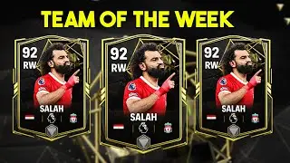 TEAM OF THE WEEK FT SALAH 92 - FC MOBILE