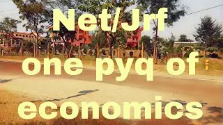 One pyq of economics||Net pyq of Jan 2017|| coefficient of variation