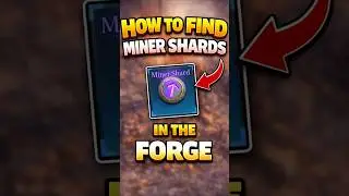 How to find miner shards in the forge #roblox #update #theforge