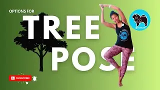 Options for Tree pose Vrikshasana | How to | Black Yoga Teacher Black Yogi