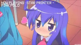 star printer - pink polo