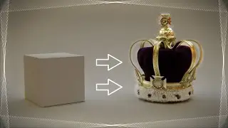 HOW to make a CROWN in 9 minutes | Blender