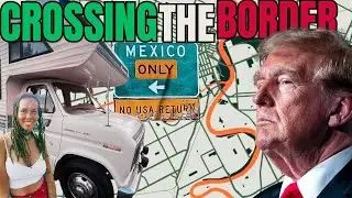 We Rode Across The Border Into MEXICO  - This Is Crazy !!!