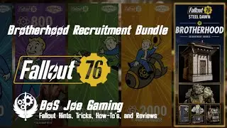 Brotherhood Recruitment Bundle Review | Fallout 76 Atom Shop