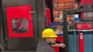 H type fin press 125Ton(2600mm stacker)----SMAC machinery