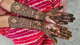Engagement Mehndi Tutorial Video Fr Beginners/ घर बैठे मेहंदी सीखे/ bridal mehandi/ दुलहन mehendi