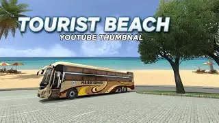 BEACH ⛱️🏖️ M R TRAVEL BUS SERVICE BUS SIMULATOR INDONESIA VOLVO 9600#bussimulatorindonesia#volvobus 