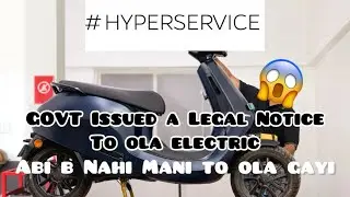 Govt Issue Legal Notice to Ola Electric/ Comapny ka hone vala hai Diwaliya