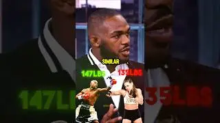Jon Jones Thinks Ronda Rousey Would Destroy Floyd Mayweather...😱 #shorts