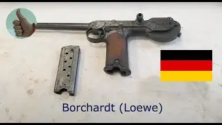 Borchardt C-93 (L&ouml;ewe), (7,65x25 mm Borchardt) - Hardwork (just presenting)