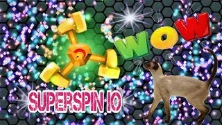 GOLD SPINNER FIDGET GAME SUPERSPIN IO. I IN TOP 1 PLACE!
