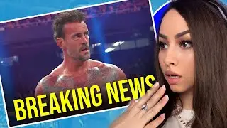 Girl fWatches WWE - CM Punk Was Injured At WWE Royal Rumble 2024