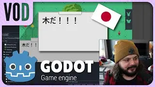 Creating dialog boxes and testing my localization system! // Godot Game Development