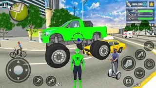 Spider Rope Hero Ninja Gangster Crime Vegas City #12 - Android Gameplay