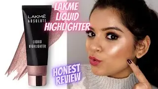 Жидкий хайлайтер LAKME | Честный обзор и демонстрация | Жидкий хайлайтер LAKME ABSOLUTE, цвет роз...