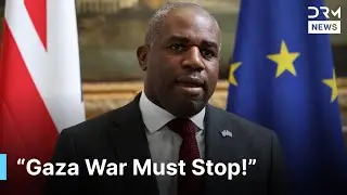 Just In: British Foreign Minister Delivers Statement on Gaza War | AH1Z