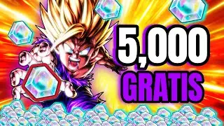 Consigue 5,000 CRONOCRISTALES GRATIS ahora mismo | Dragon Ball Legends