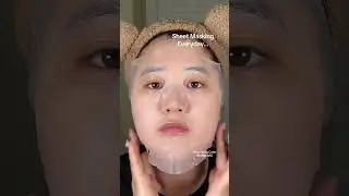 Korean Sheet Mask = Glass Skin✨ #kbeauty #glassskin #koreanskincare #koreanskincareroutine