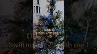 Decorate My Swiftmas Tree With Me Part2/2 🎄✨️#taylorswift#swifties#christmas#erastour#decoratewithme