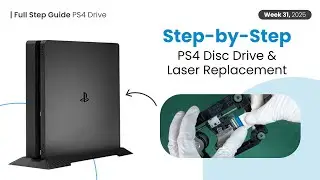 PS4-Optical drive and laser module replacement