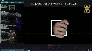 One Dollar Pack#100  - 6 Visuals