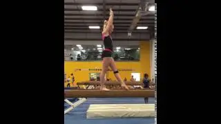 Gainer Full Beam Dismount- Ashley Duke Level 10