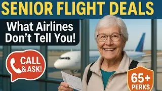 Senior Discounts with Airlines What You Need to Know #traveltips