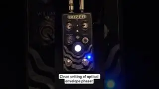 Quick demo of clean setting on Dazer #diypedals #phaser #envelope #guitarpedals