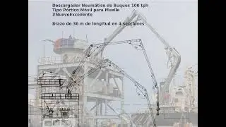 Mobile Gantry Type Pneumatic Shipunloader
