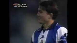 2000.03.07 Porto 0 - Barcelona 2 (Full Match 60fps - 1999-00 Champions League)