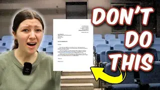 How To Write an Acting Cover Letter | QUICK and EASY Crash Course