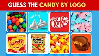 Guess The Candy by Logo 🍬🍭 How Many of These Candies Do You Know? Logo Quiz