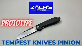Tempest Knives Pinion ~ Prototype