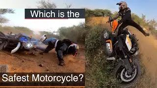 Which is the Safest Motorcycle? | KTM390 Adventure, BMW G310GS or Royal Enfield Himalayan