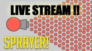 diep.io live | spray all over | sprayer   | 2017