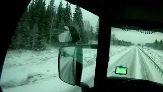 Скания, зима, дорога, Норвегия