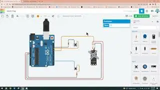 ប្រើម៉ូទ័របិទបើករបាទ្វារ | Arduino with Servo Motor Control Gate