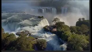 AI Drone Adventure: Venezuela Angel Falls - Strength in the Fall (Cinematic Re-Imagined)