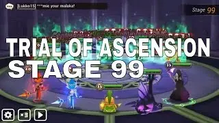 TOA 99 Leo Verdehile Spectra Stage - Summoners War No Nat 5 Gameplay