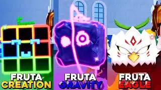 ⚠️ ATUALIZAÇÃO! GRAVITY, EAGLE, CREATION no BLOX FRUITS 🔥 (Novas Frutas Rework)