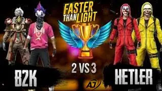 B2K vs HITLER FAN CUSTOM FASTED THAN LIGHT HARD GAMEPLAY WHO IS THE WIN  FREE FIRE