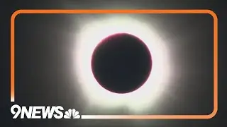 Total solar eclipse races across North America as clouds part along totality