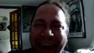 Guy Laughing Hysterically at Himself