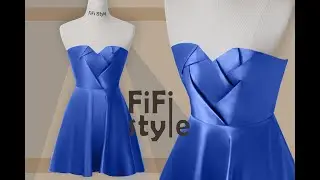 FiFi Style : Оригами дизайн платья Decuop