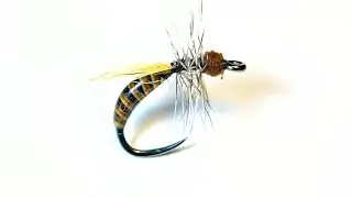 Quill Body Ant Dry Fly. How to tie. Tutorial. #flytying #flyfishing #antfly #dryfly #troutfly