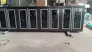 Kitchenset atas model granit hitam@Setiawanjayalas