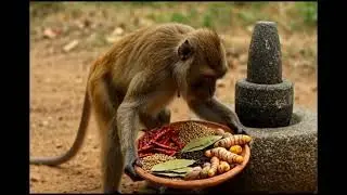 😘बंदररो ने बनाया मिलकर फराहउठा😮 और आलू टमाटर ❤️की सब्जी😎🤗#वीडियो_अच्छी_लगे_तो_लाइक_शेयर_सब्सक्राइब_
