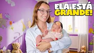 FUI VISITAR A NENEM DA MINHA AMIGA E ELA EST&Aacute; MUITO GRANDE ❤️