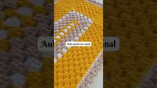 Aula gr&aacute;tis de crochet no canal